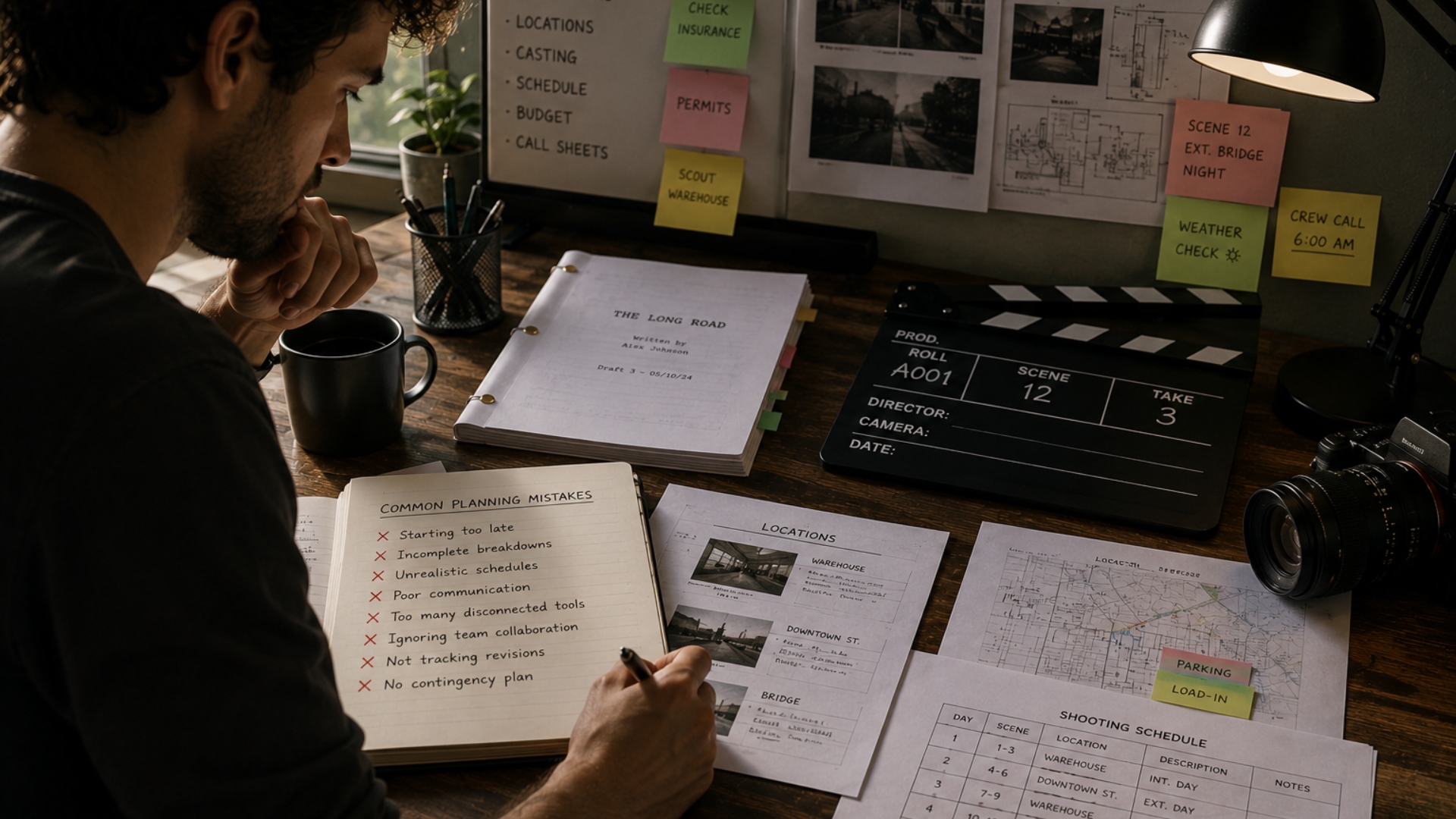 Common Production Planning Mistakes That Slow Down Film Projects